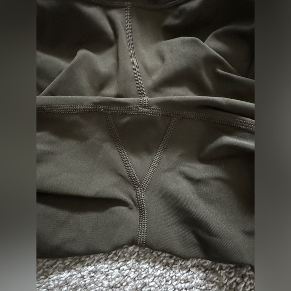 LULULEMON Speed Up Tight *Full On Luxtreme 28” Dark Olive Green Size 6 - Picture 5 of 12